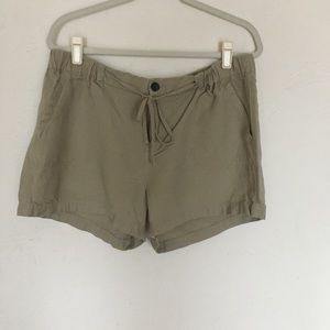 Merona Tan Linen Shorts
